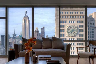 Този апартамент има чудесна гледка към Ню Йорк