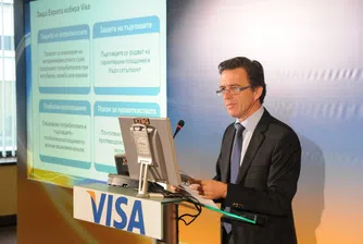 Разплащанията при търговци с български карти Visa почти 1 млрд. евро