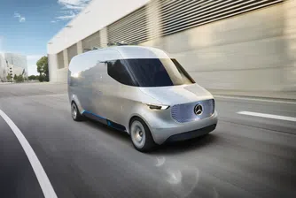 Mercedes показа ван от бъдещето, създаден за доставки