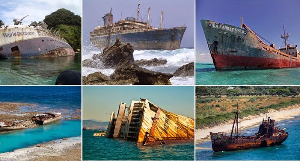 12 корабокрушения, чиито останки можете да посетите и днес