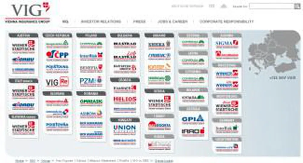 VIG разчита на растеж в развиващите се пазари от ЦИЕ