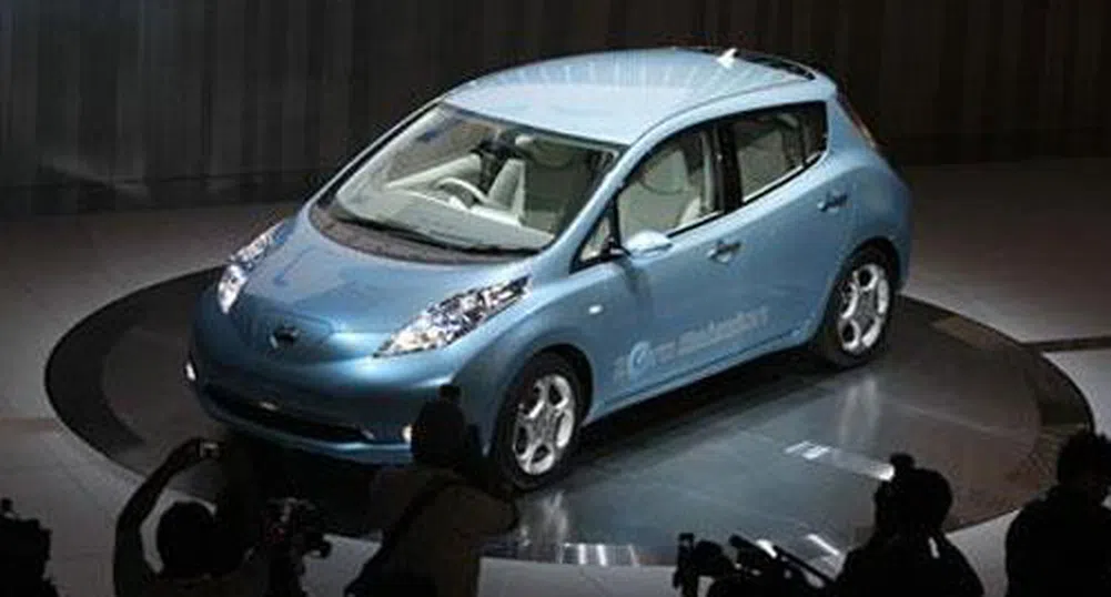 Първият Nissan Leaf - за американец