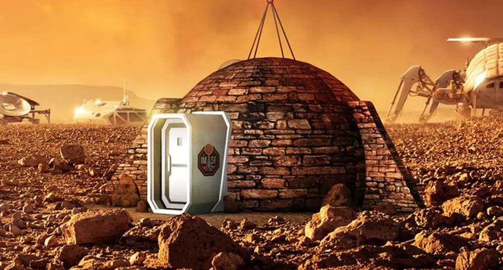 Това ли ще бъдат жилищата ни на Марс?