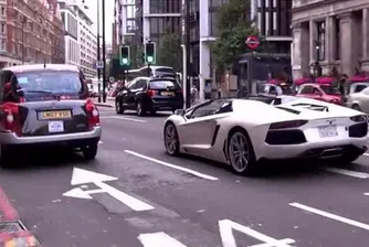 Какви суперавтомобили се движат по улиците на Лондон?
