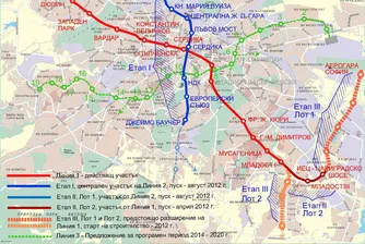 Столичното метро вече е пълнолетно, вижте няколко интересни факта