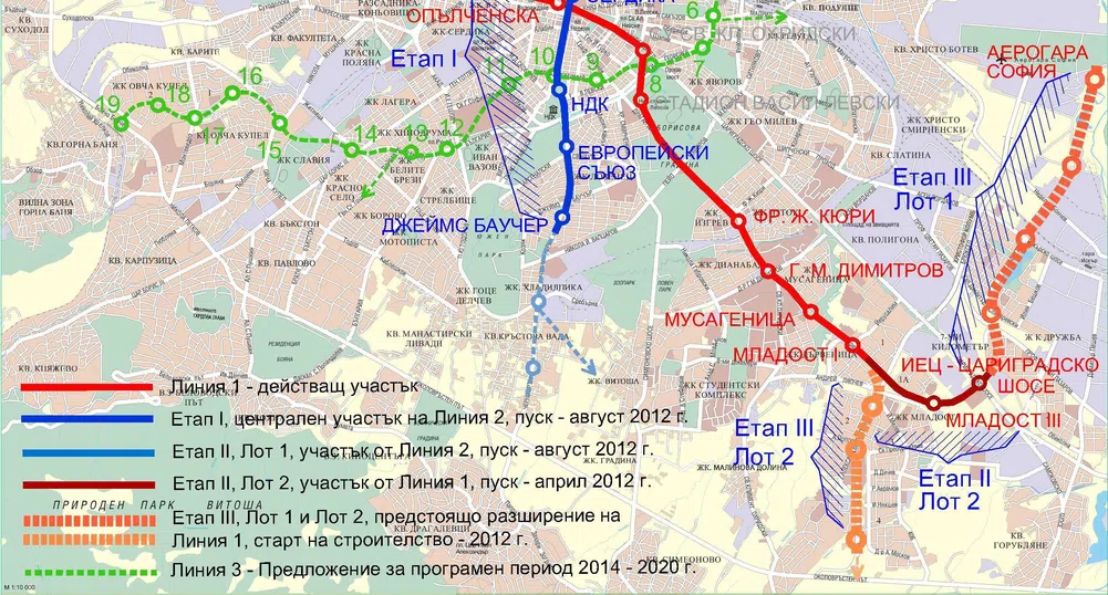 Столичното метро вече е пълнолетно, вижте няколко интересни факта