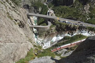 Легендарният Дяволски мост в Швейцария