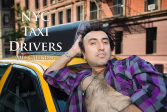 Секси календар на нюйоркските таксиметрови шофьори (снимки)