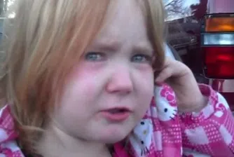 Четиригодишно дете плаче заради Обама и Ромни (видео)