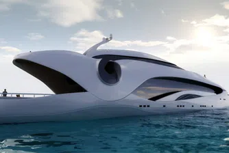 Яхта за 95 млн. долара във формата на кит
