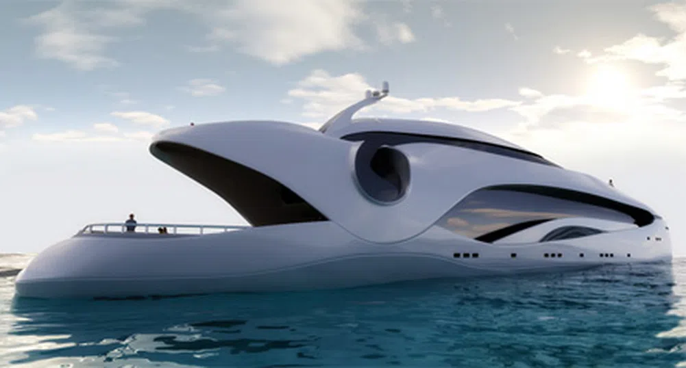 Яхта за 95 млн. долара във формата на кит