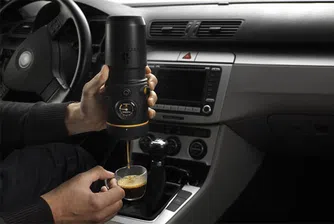 Машина за кафе в колата