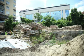 Изключително археологическо откритие в центъра на София