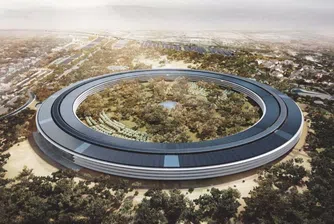 Вижте кампуса на Apple пет месеца преди откриването