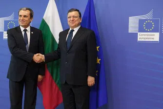 Пламен Орешарски обсъжда еврофондовете и Южен поток с Барозу