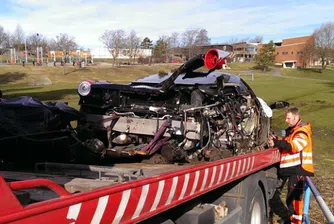18-годишен потроши Ferrari 458 Italia
