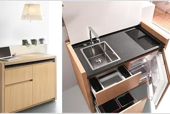 Най-компактните кухненски шкафове, които някога сте виждали