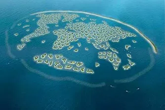 В Дубай потъва най-големият изкуствен архипелаг в света