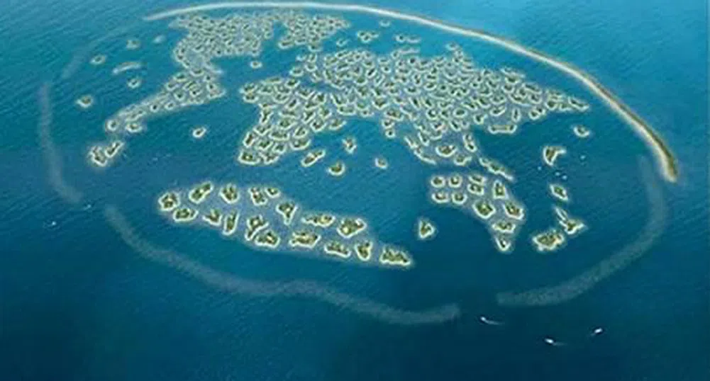 В Дубай потъва най-големият изкуствен архипелаг в света