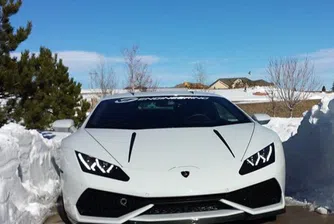 Lamborghini Huracan с компресор