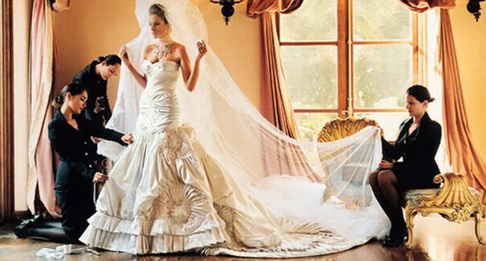 10-те най-скъпи сватбени рокли в света
