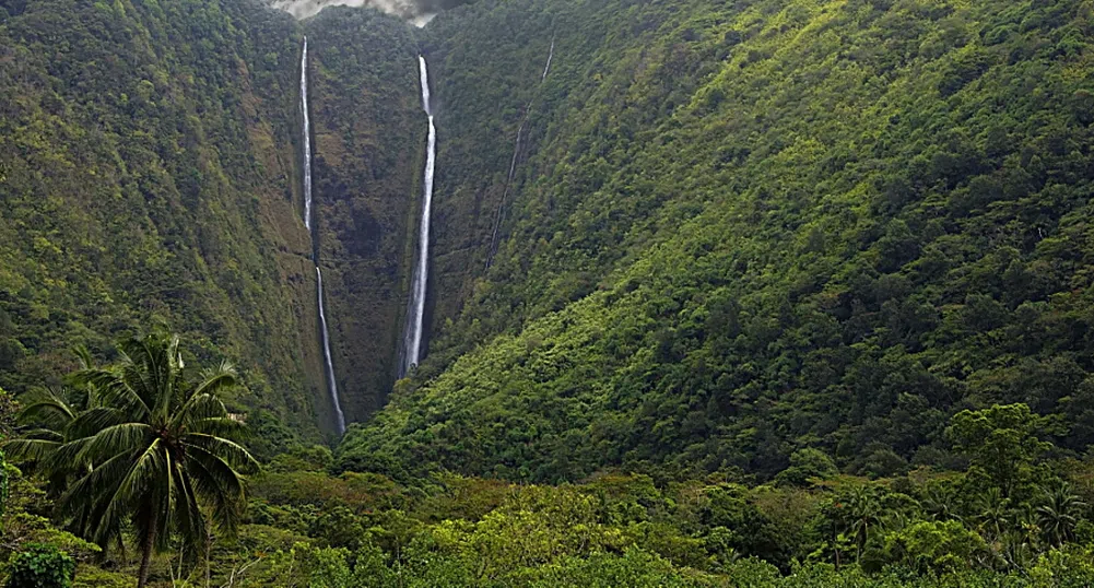 Най-красивите водопади на Хаваите