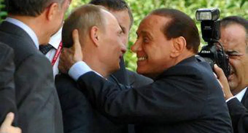 Путин защити половата мощ на Берлускони