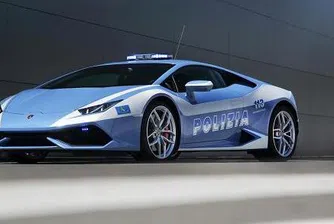 Италианската полиция се сдоби с чисто нов автомoбил Lamborghini