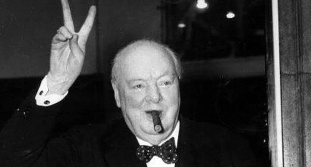 Недопушена пура на Чърчил продадена за 7 хил. долара