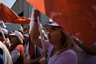 Масови стачки в Гърция
