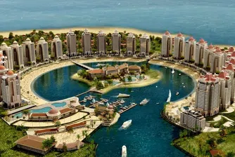 Перлата на Катар: луксозен жилищен комплекс на изкуствен остров
