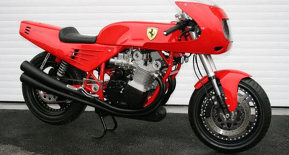 Продават на търг единствения мотоциклет Ferrari в света