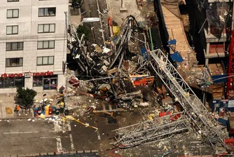 Падна строителен кран в Ню Йорк, един убит и трима ранени