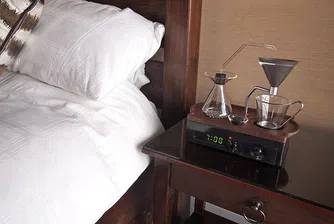 Този будилник ви буди с чаша ароматно кафе!