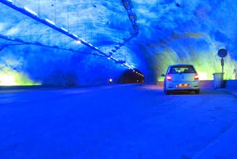 Пътуване през най-дългия тунел в света