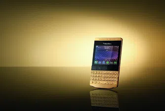 Златнo Blackberry от Porsche Design