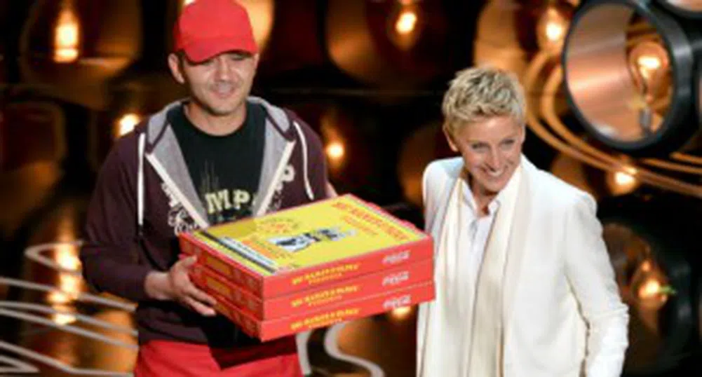 Доставчикът на пица от Оскарите отваря собствена пицария
