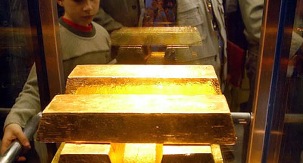 България е на 45-то място по златни резерви в света
