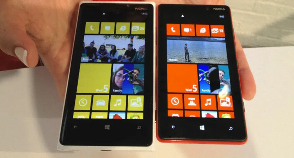 Nokia Lumia 920 и 820 ще се продават в Европа от ноември