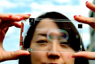 Представиха първия прозрачен смартфон в света