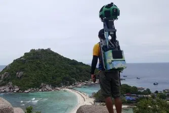 Този човек минава пеша 500 км, докато снима за Google Street View