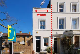 Продават най-тясната къща в Лондон