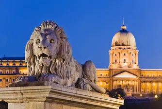 Жива верига пред парламента в Унгария