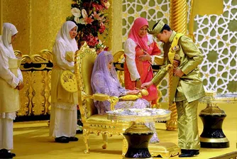 Кралска сватба в Бруней