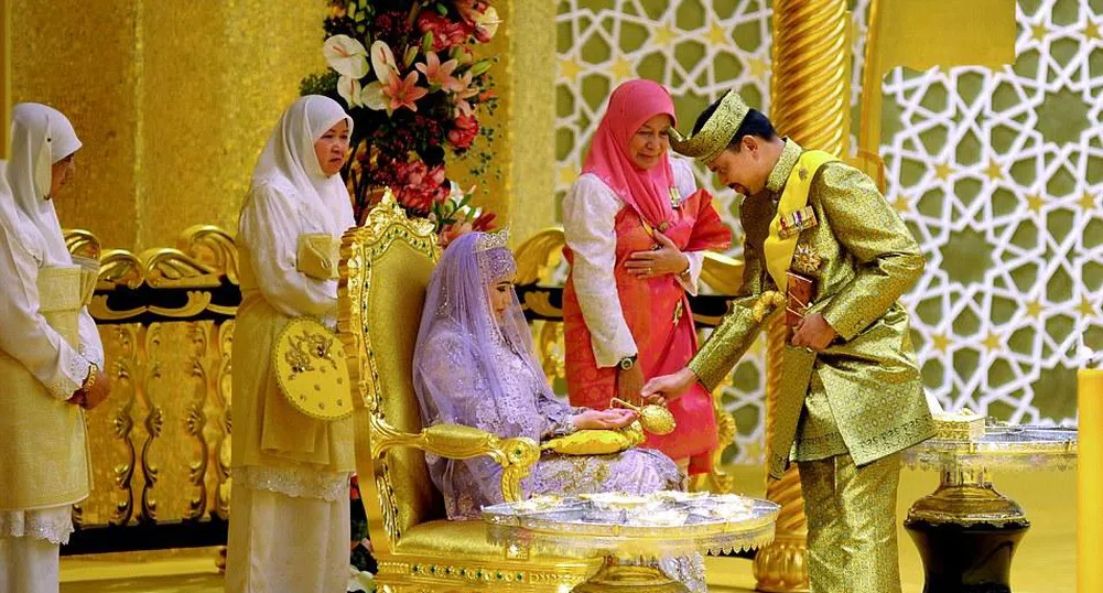 Кралска сватба в Бруней