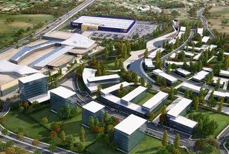 Строят мол, офис сгради и жилищна зона до Ikea
