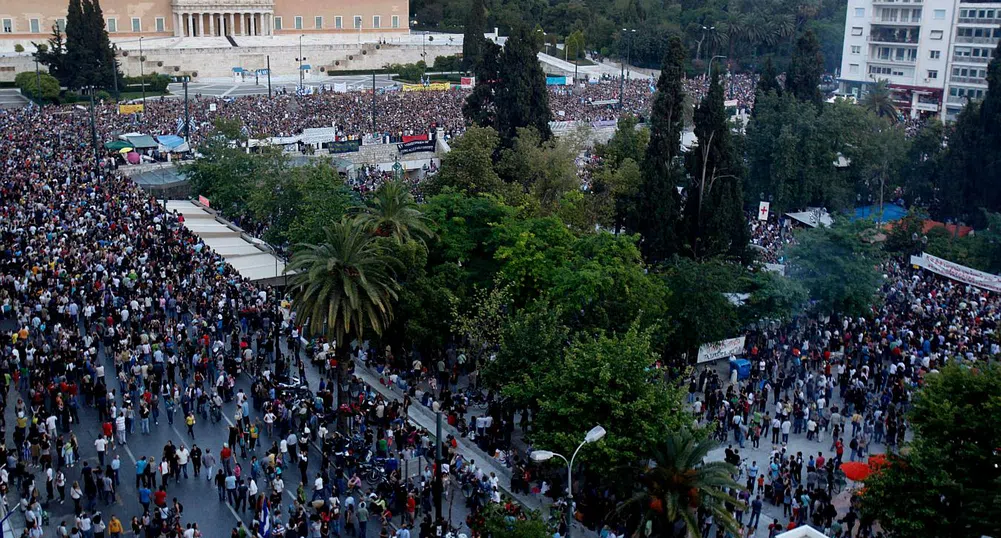 Хиляди на антифашистки протести в Гърция