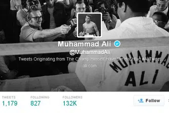 Мохамед Али се присъедини към звездите в Twitter