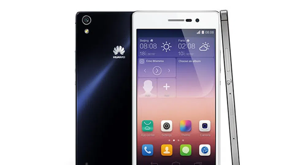 Huawei представи новия Ascend P7