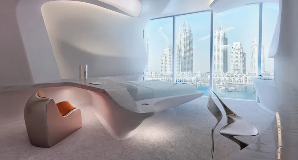 Невероятна офис сграда по проект на Заха Хадид в Дубай